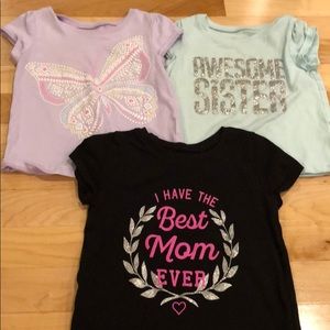 Set of 3 2T children’s place T-shirt’s